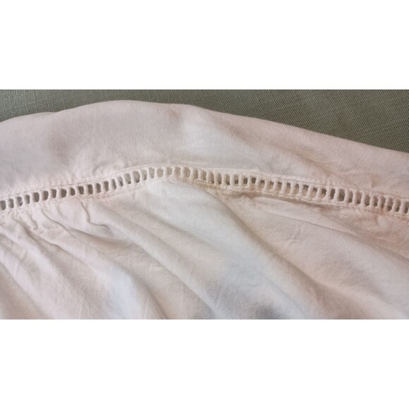 Cloth & Stone Anthropologie Womens White Button Down Shirt Size XS 100% Tencel - Picture 7 of 10